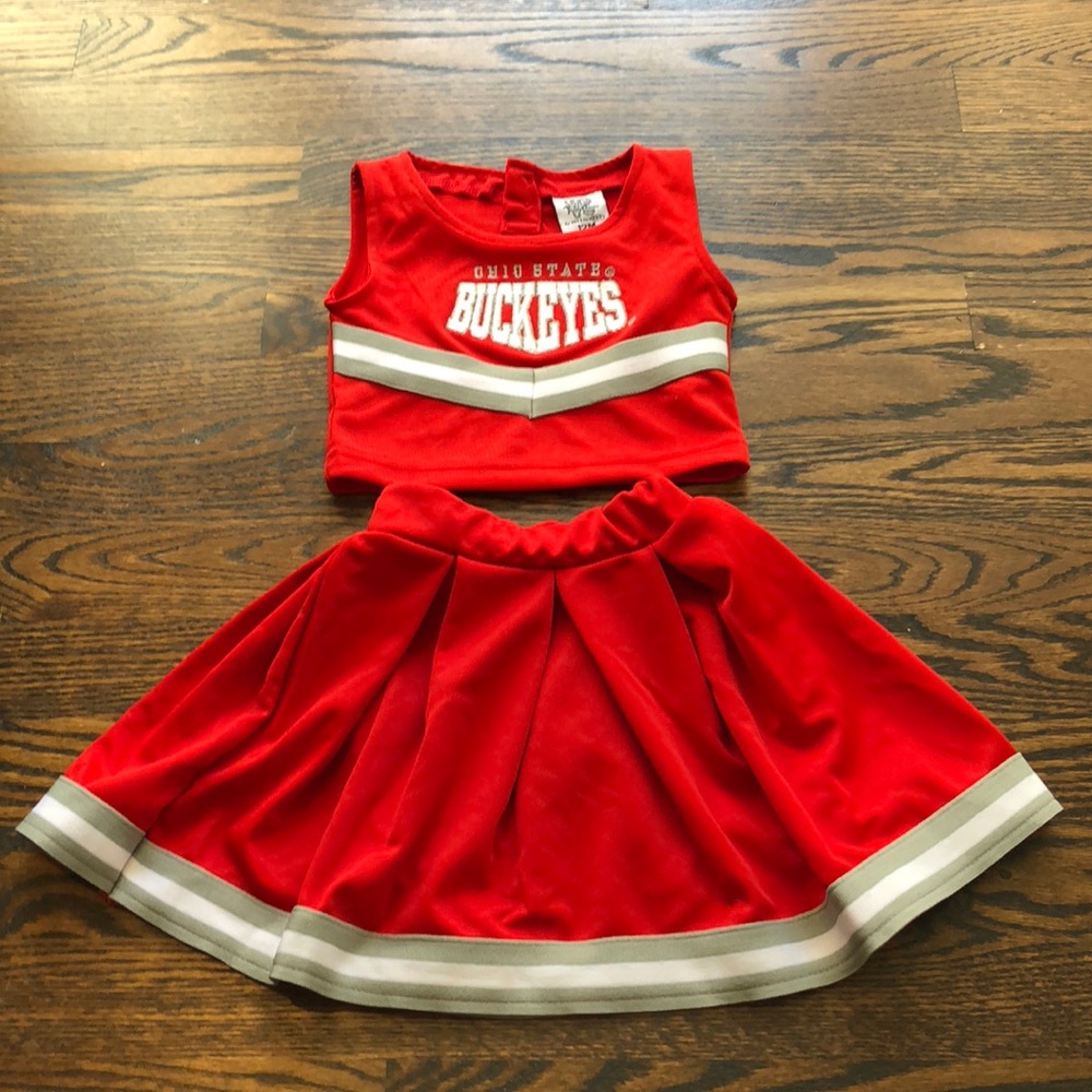 Ohio state cheerleader outfit 12 months
